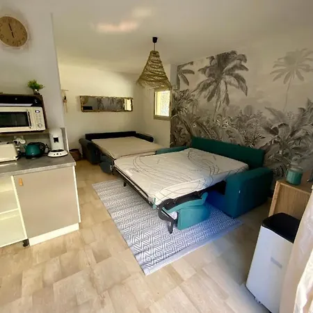 La Beau'm Les Pins Centre 200m De La Terrasse Et Jardin ジュアン・レ・パン